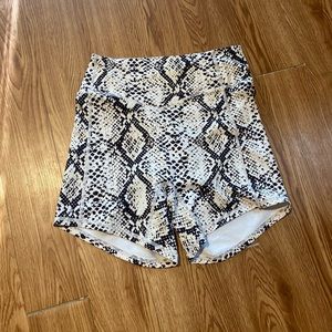 Balance Athletica snake skin shorts